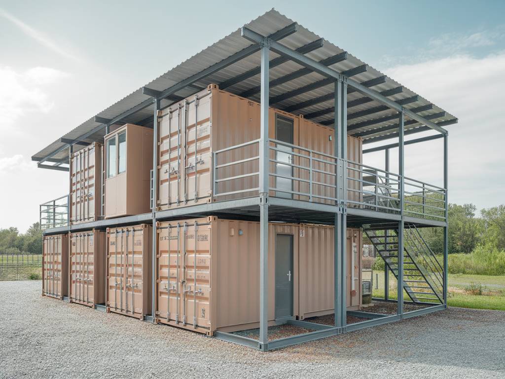 Modulare Anbauten mit Containern: Flexible Erweiterungsmöglichkeiten für bestehende Gebäude